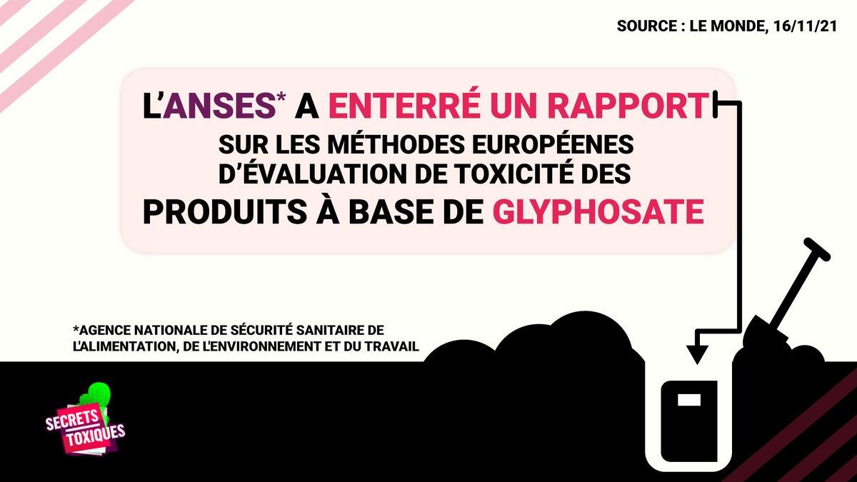 scandale evaluation glyphosate