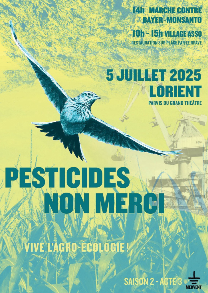 pesticides non merci, vive l'agro écologie