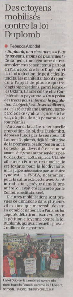 Ouest France Page nationale